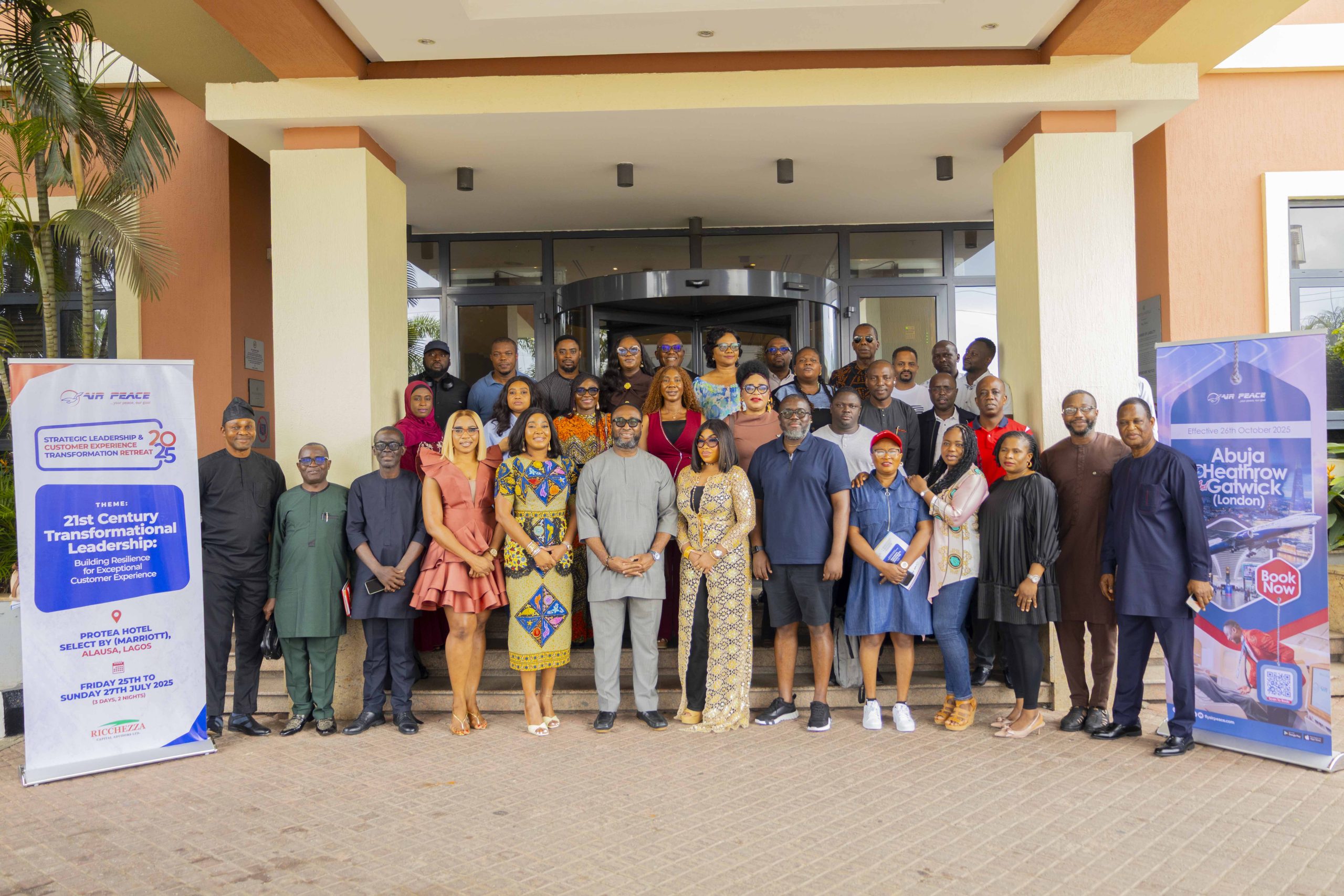 Air Peace Hosts Strategic Leadership and Customer Experience Transformation Retreat for Management Team