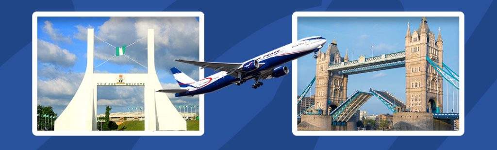 Air Peace ABUJA TO LONDON
