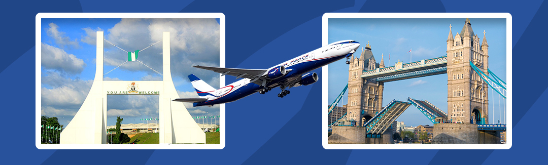 Air Peace ABUJA TO LONDON