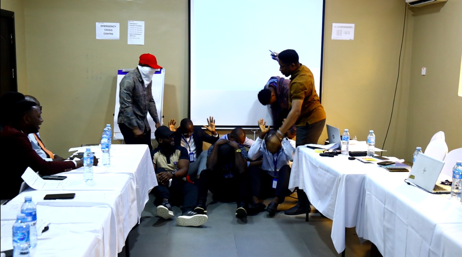 Air Peace Safety drill